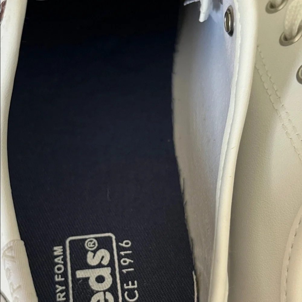 Keds Classic White Sneakers with Memory Foam